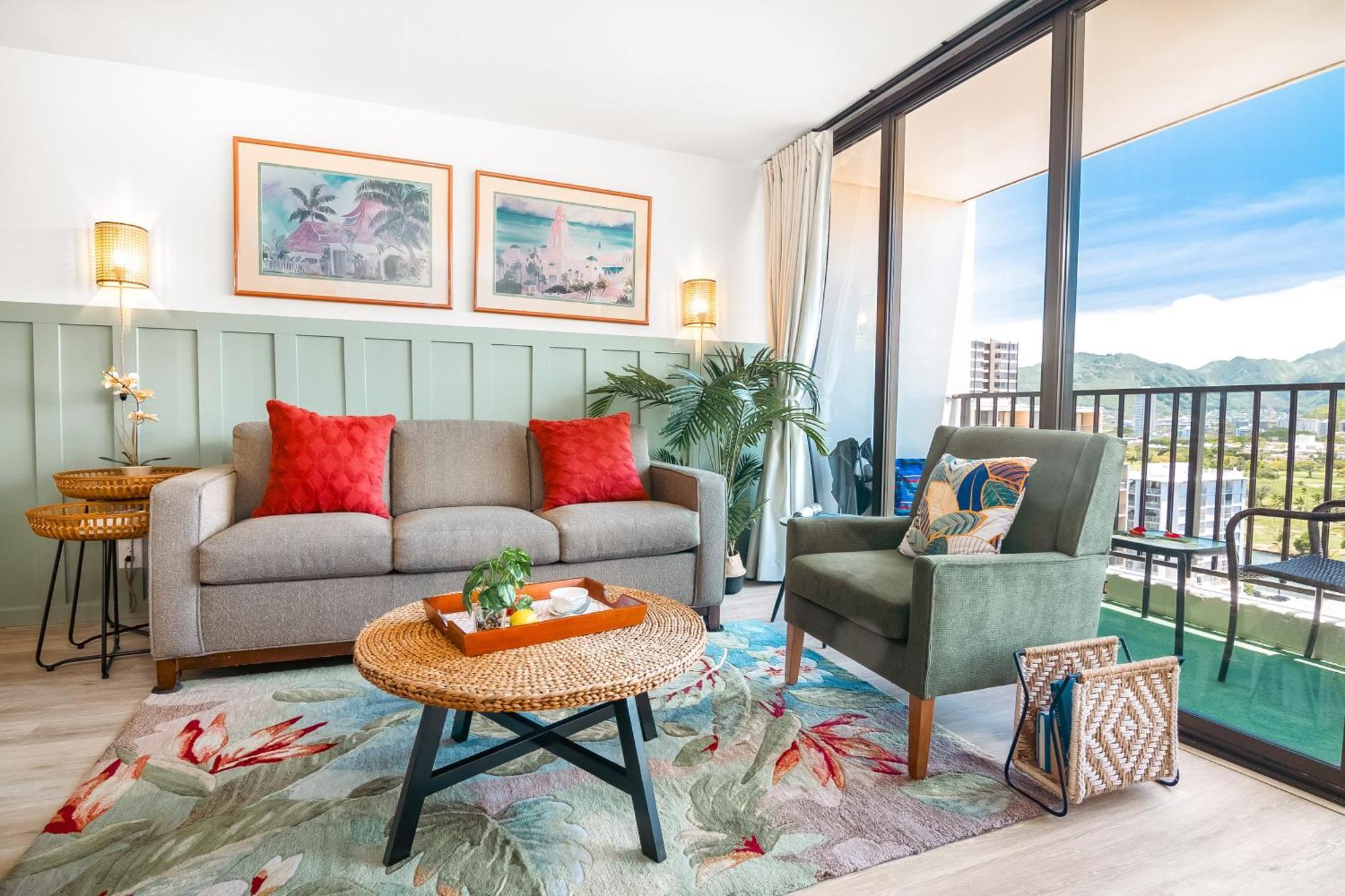 Mountain View Condo W/ King-Size Bed, Free Parking Honolulu Kültér fotó