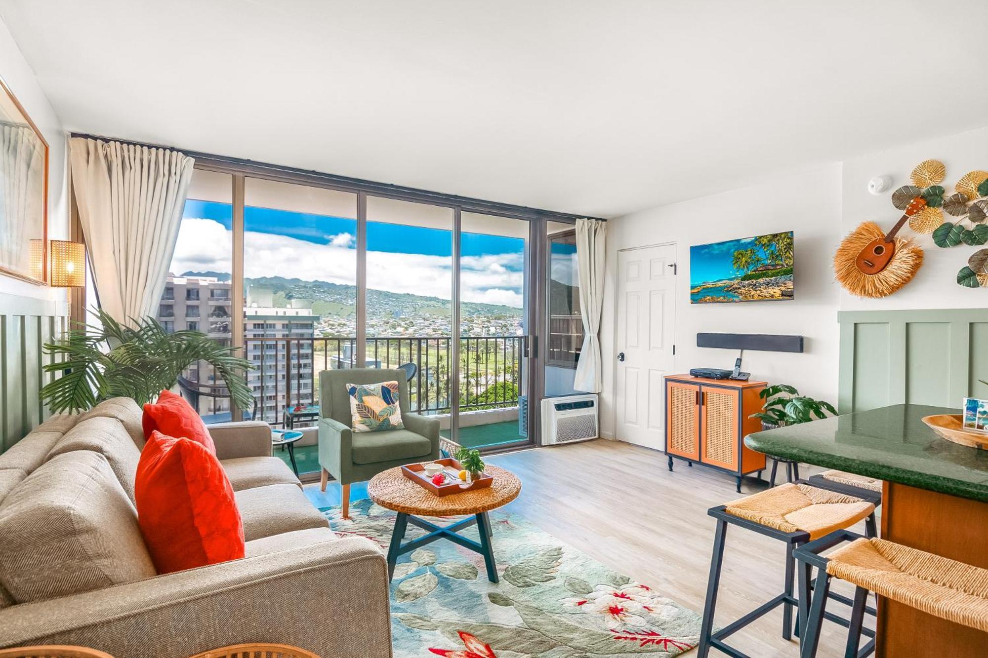 Mountain View Condo W/ King-Size Bed, Free Parking Honolulu Kültér fotó