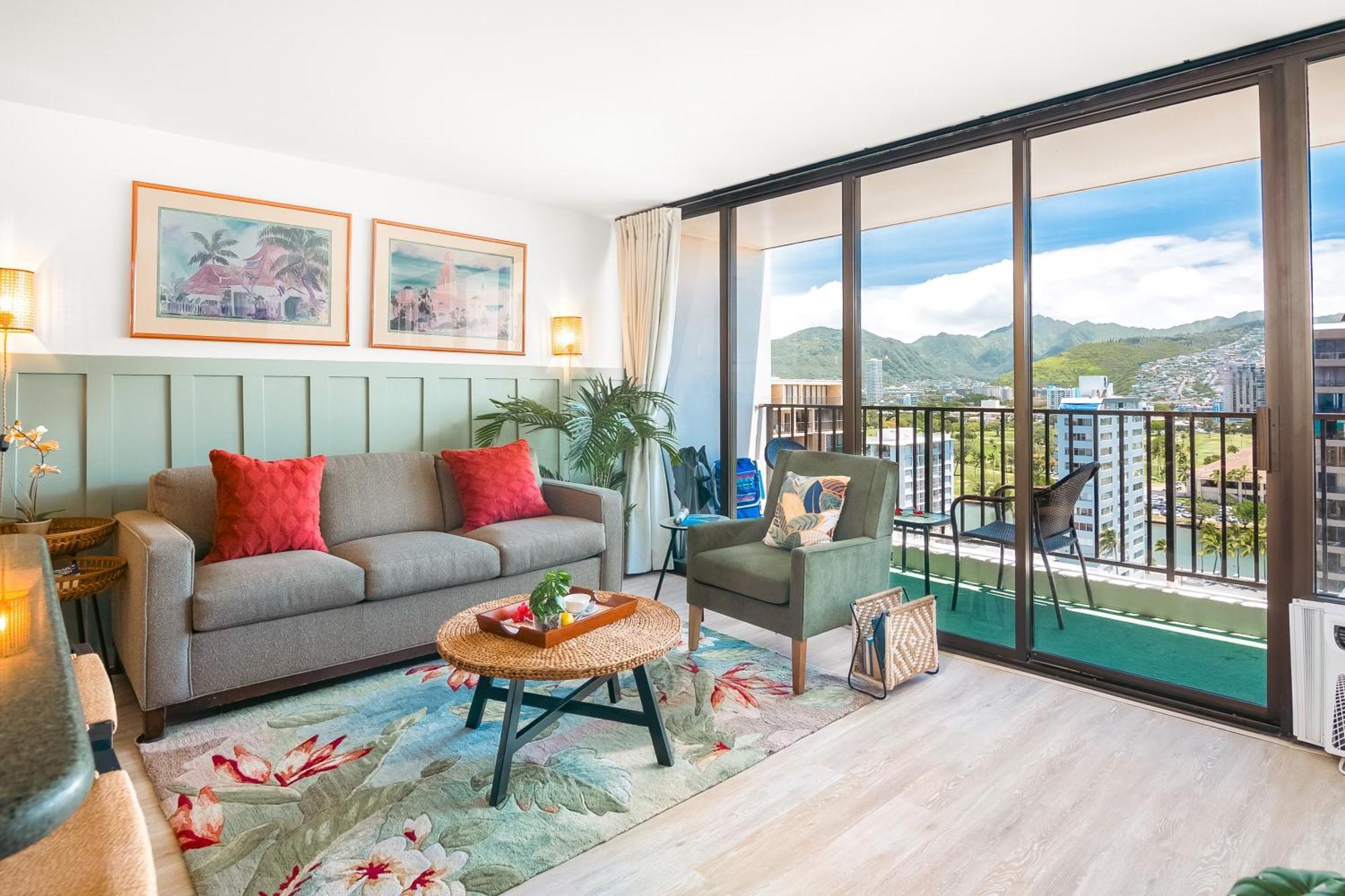 Mountain View Condo W/ King-Size Bed, Free Parking Honolulu Kültér fotó