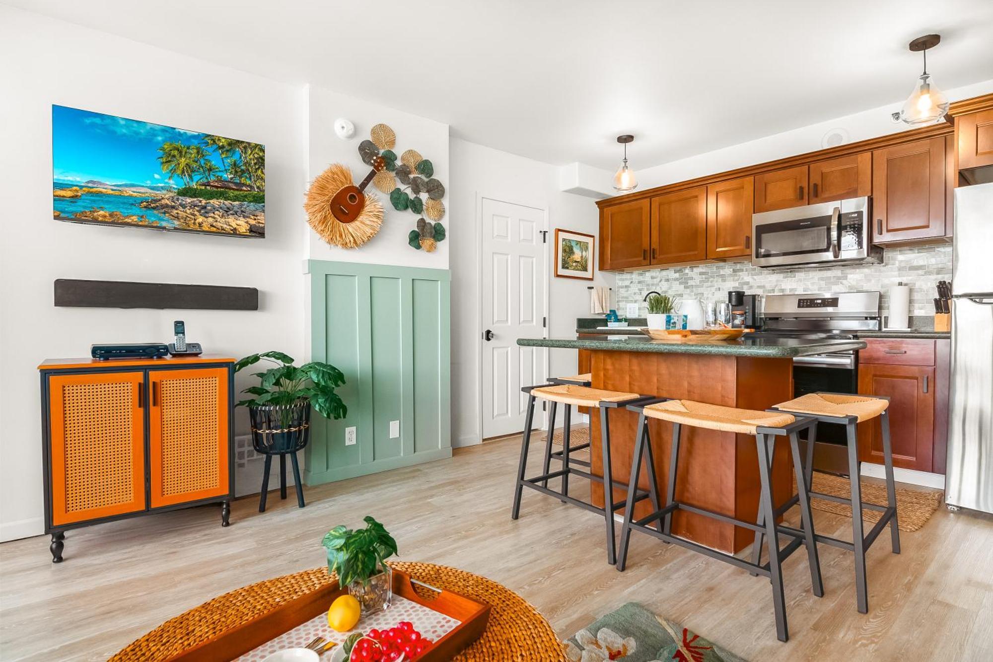 Mountain View Condo W/ King-Size Bed, Free Parking Honolulu Kültér fotó